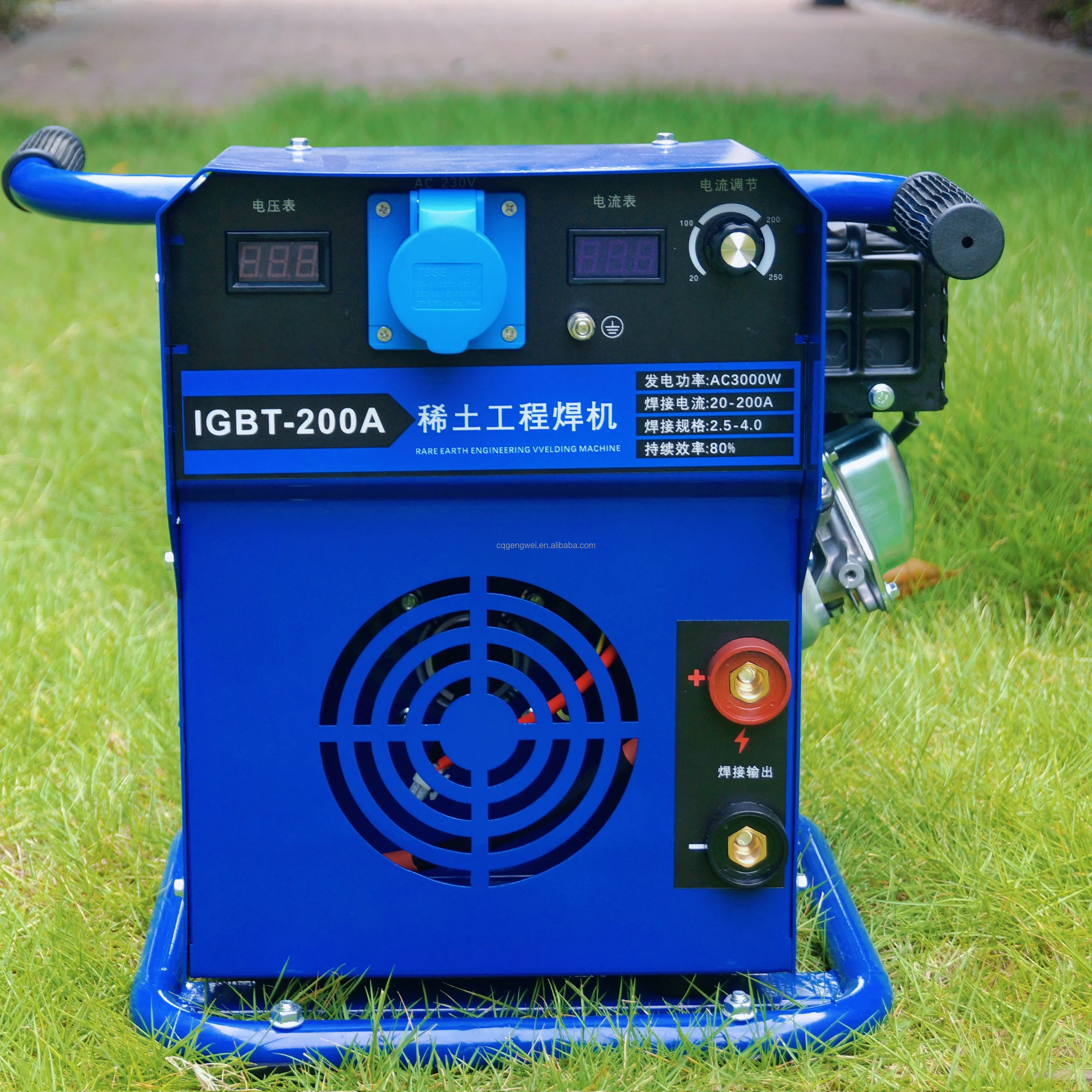 Mobiele lasmachine voor tweeërlei gebruik Generatorstoklasproces voor productcategorie