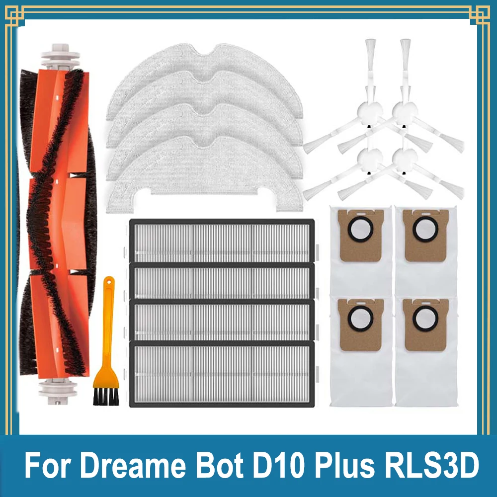 مُعدات استبدال لجهاز مكنسة Dreame Bot D10 Plus RLS3D: تقييم شامل ونصائح عملية من مستخدم حقيقي