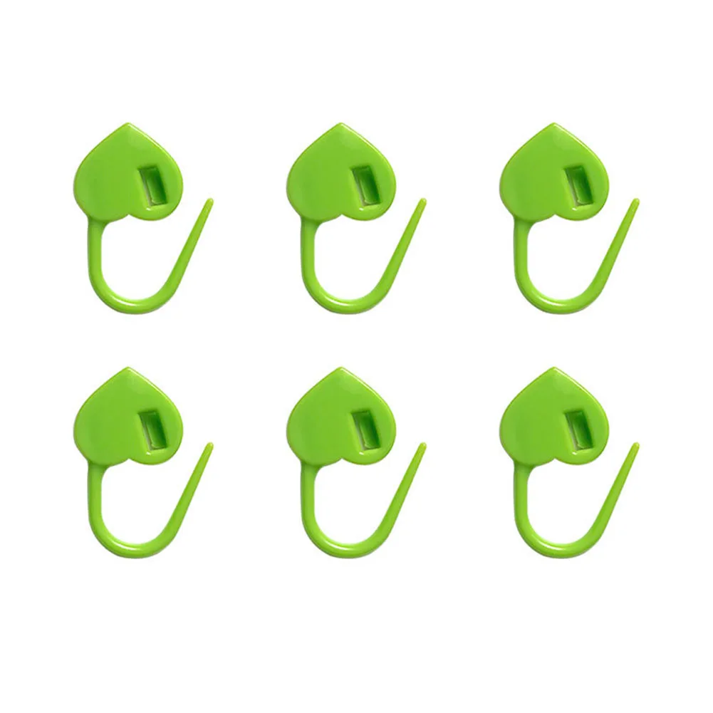 Stay Organized in Crochet and Knitting Projects with 100PCS Plastic Locking Needle Stitch Holders Markers Clip Assorted Colors