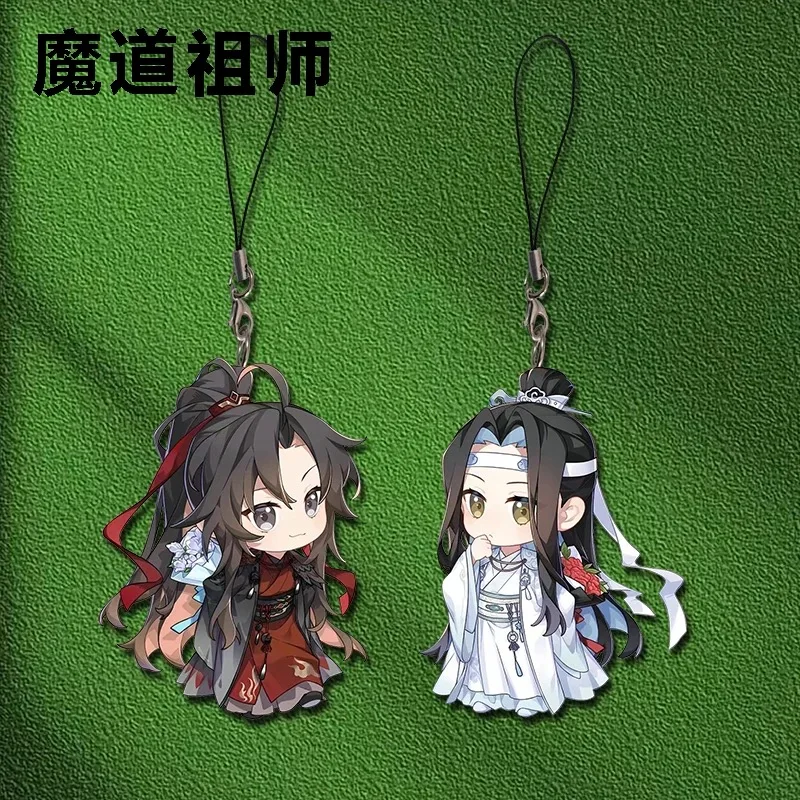 

Magic Dao Ancestor окружающая цепочка для мобильного телефона синяя машина Forget Wei Wuxian подвесная веревочная подвеска для мобильного телефона