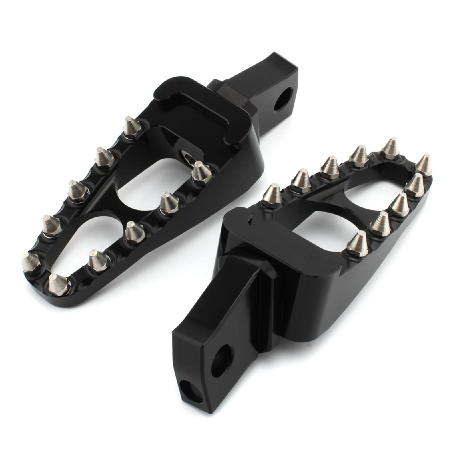 2 Pieces Motorcycle Foot Pegs Gear Shift Brake Pedals Toe Pegs For BMW R18