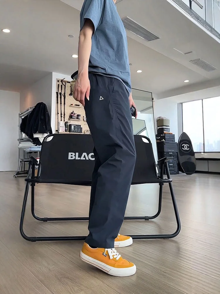 

Легкие быстросохнущие мужские брюки-карго прямого кроя Весна 2026, водонепроницаемые, для повседневной носки, для молодежи