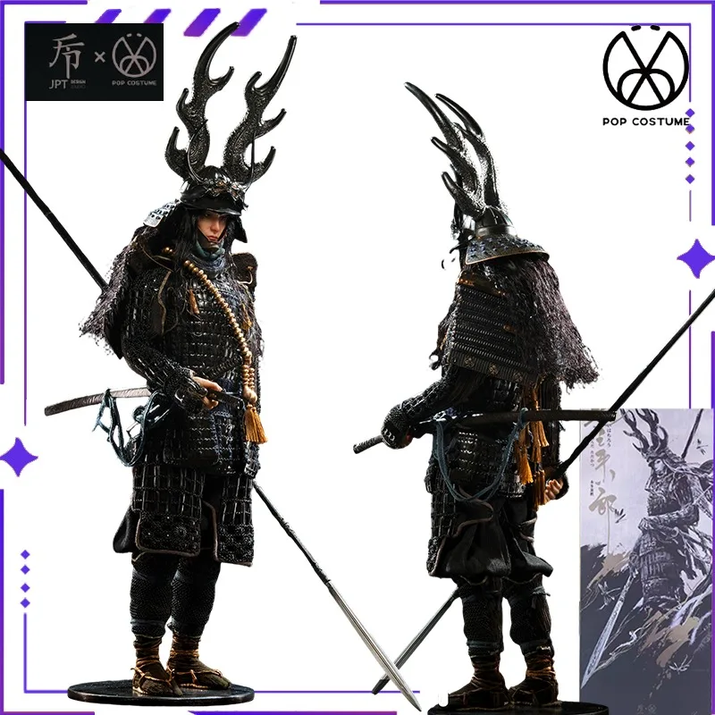 

【 in Stock 】 JPT Design X POPCOSTUME Original 1/6 Ghost Heihachiro Honda Tadatsu JPT-013 Mobile Soldier Doll Model Toy Gift