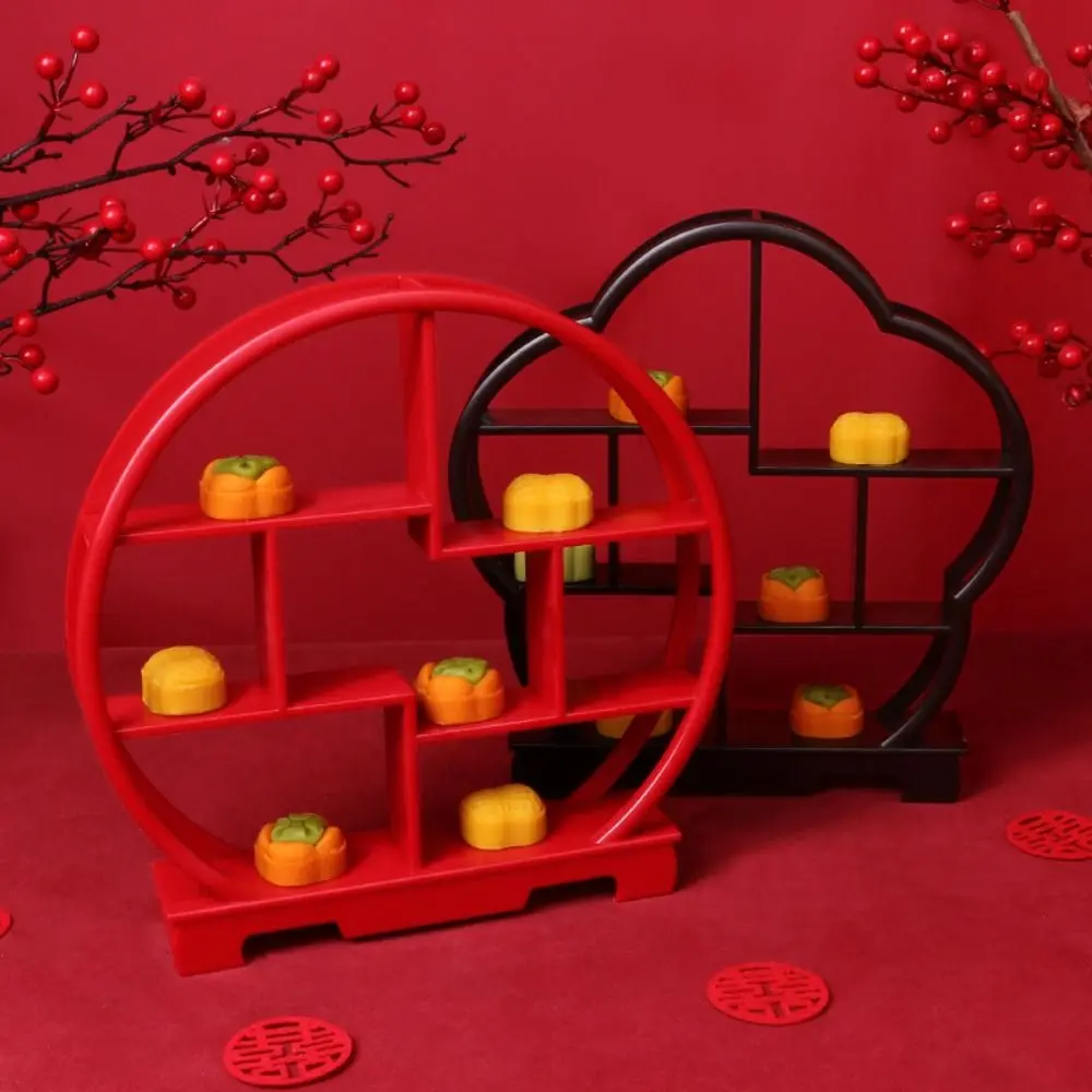 Chinese Style Wedding Pastry Stand Antique Festive Model Display Stand Handmade Cupcake Dessert