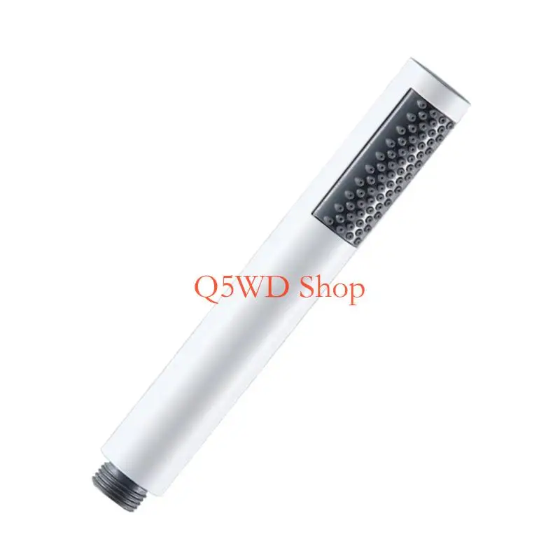 Q5WD Polishes Steel Handheld Shower Head 200Mm Length Fit Standard Pipe