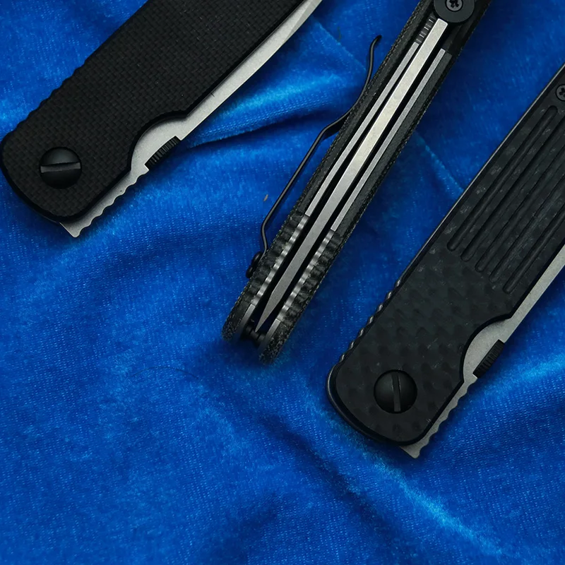 LEMIFSHE إيمرسون كويكن 14c28 شفرة G10 مقبض فولاذي حشية نحاسية للتخييم والصيد والصيد EDC أداة سكين للفرد #6