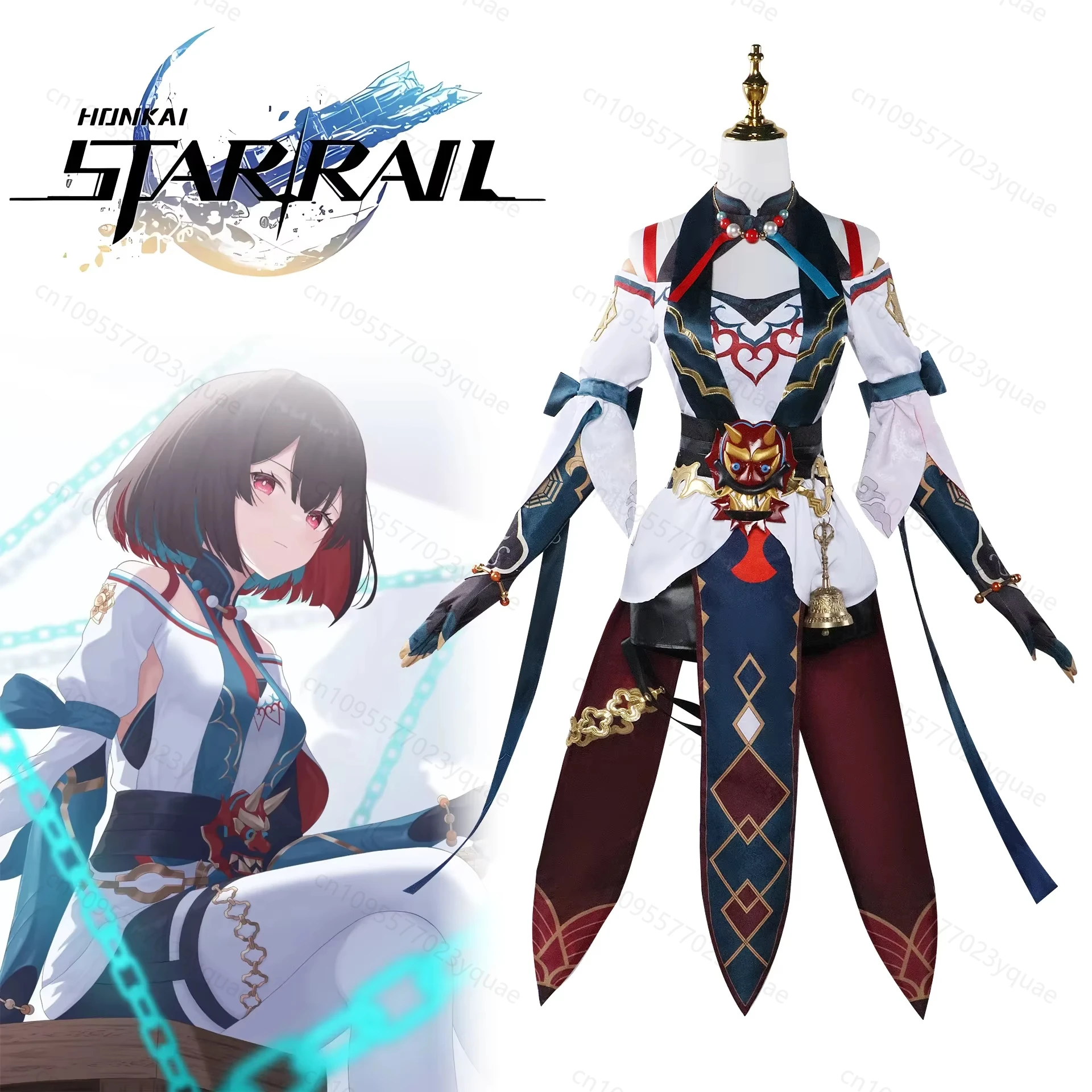 

New 2025 Game Honkai:Star Rail Xueyi Cosplay Adult Costume Women Uniform Top Accessories Full Set Suits Halloween Outfits