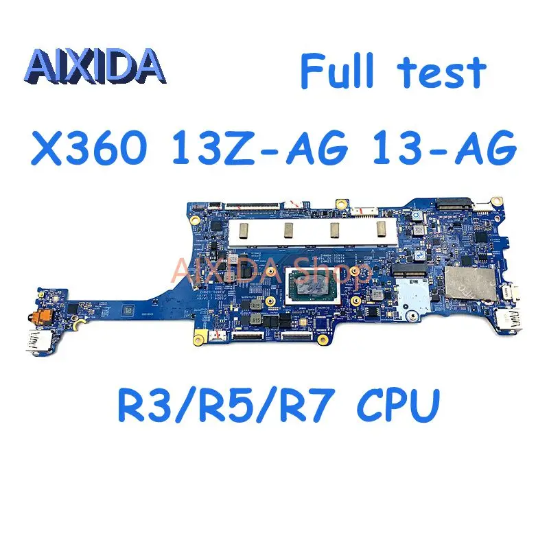 

AIXIDA 17885-2 L19574-601 L19572-601 L26110-601 For HP Envy X360 13Z-AG 13-AG Laptop Motherboard R3/R5/R7 CPU