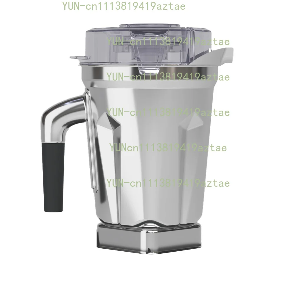 48 Oz Blender Container With Lid And Cross Blade For Machines Stainless Steel Cup Replacement (1Pcs)