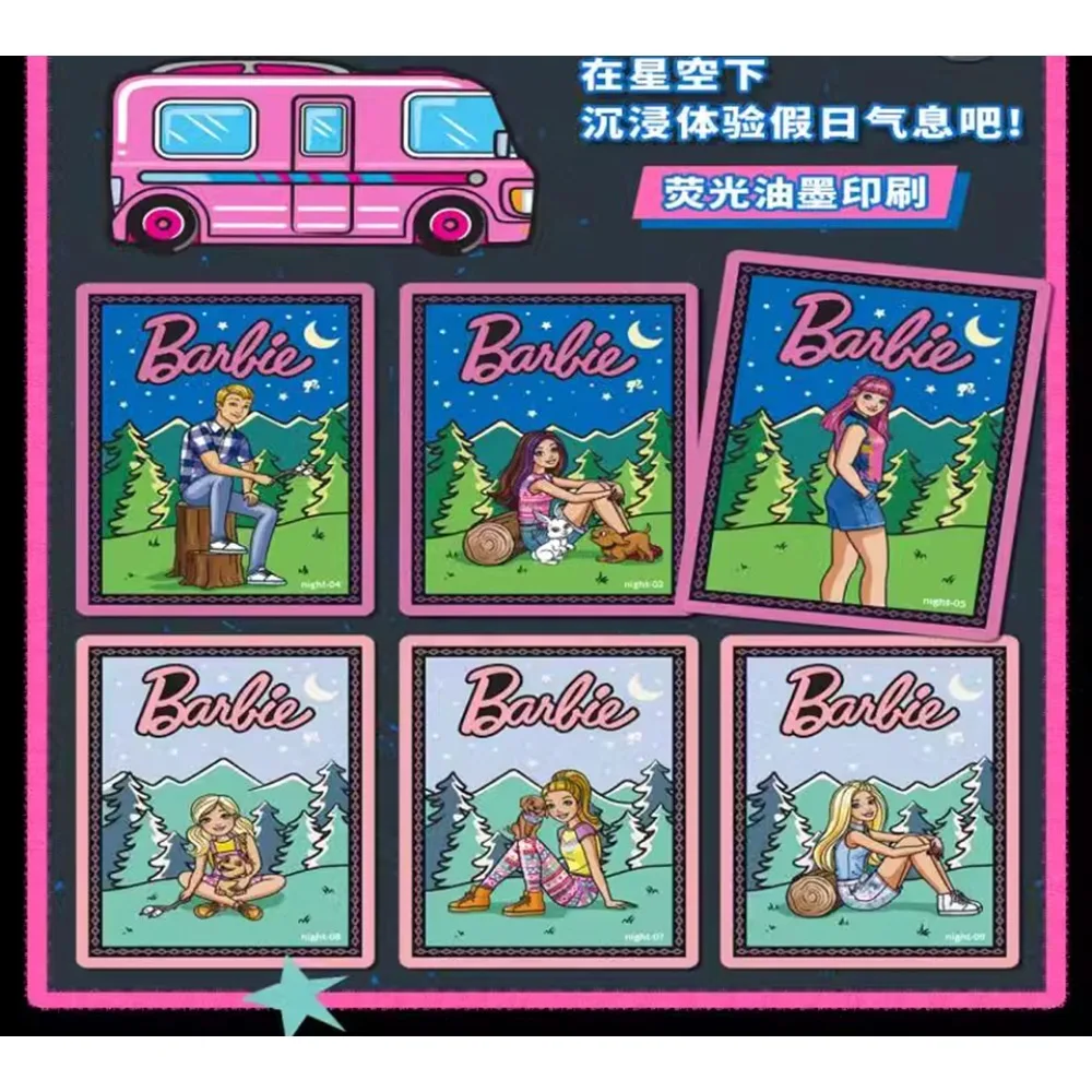 New VANCAR'S Original Collection Card Fantasy Healing Cartoon Movie Princess Peripheral Rare Cards Christmas Family Gifts Toys