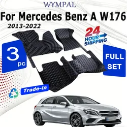 Car Floor Mats For Mercedes Benz A Class W176 2013 2014 2015 2016 2017 2018 2019 2020 2021 2022 Car Accessories