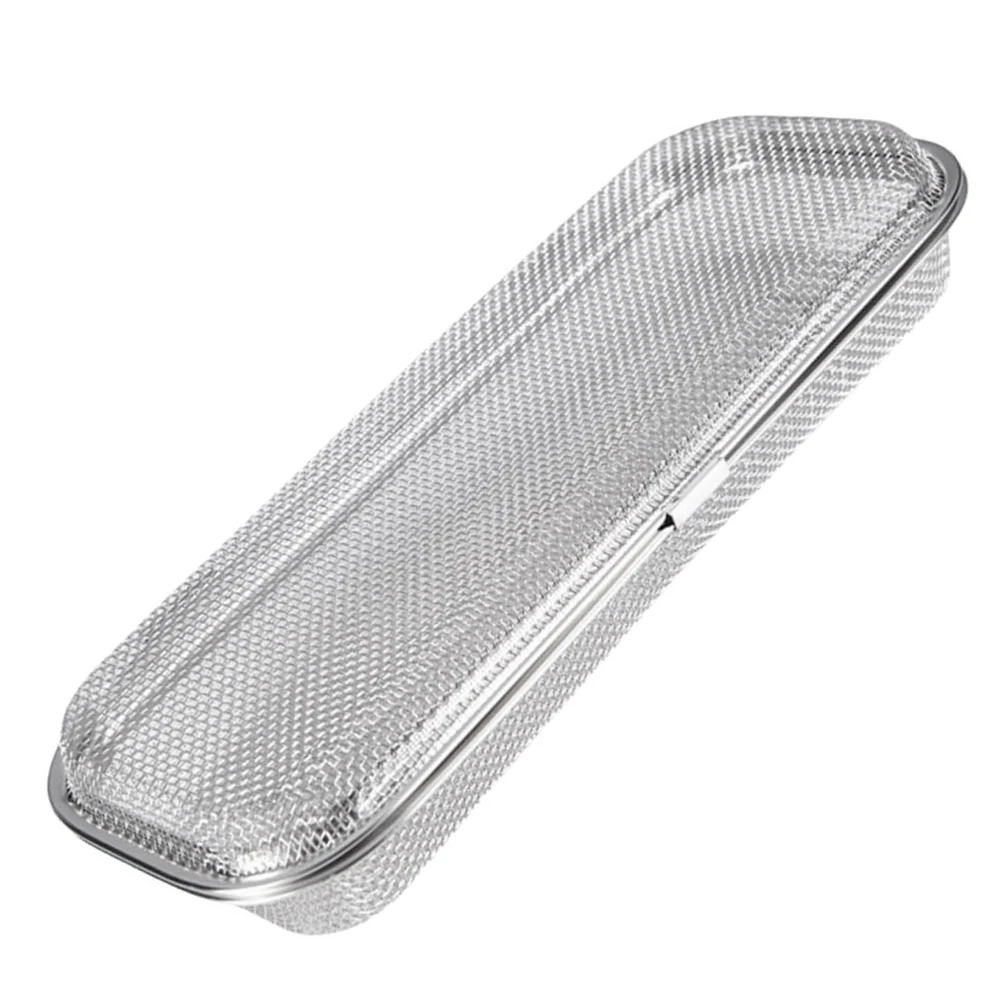 QA88X Dishwasher Basket, Stainless Steel Dishwasher Silverware Basket, Replacement Dishwasher Utensil Basket Rectangular Mesh
