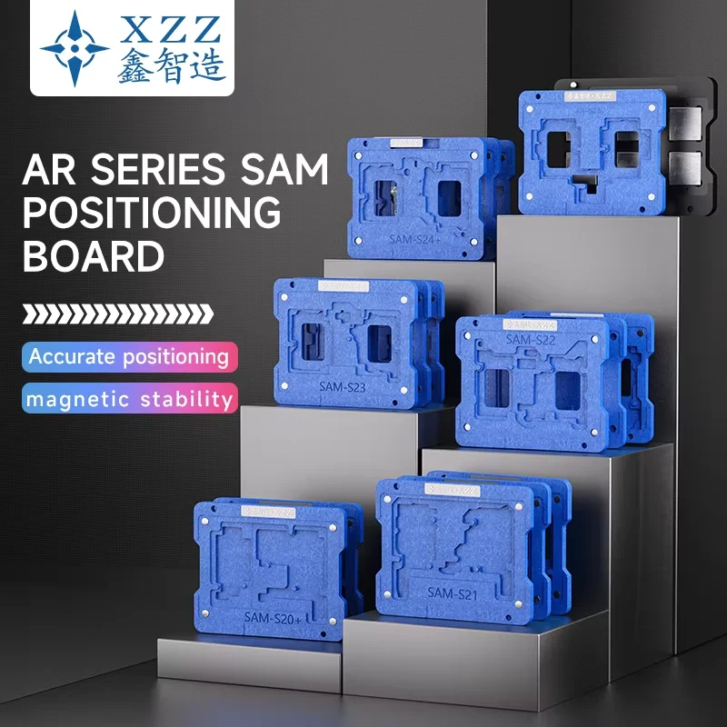 

XZZ Samsung Galaxy Motherboard Middle Frame Magnetic BGA Stencil Platform For S20/S21/S22/S23/S24/S25 Ultra Tin Planting Table