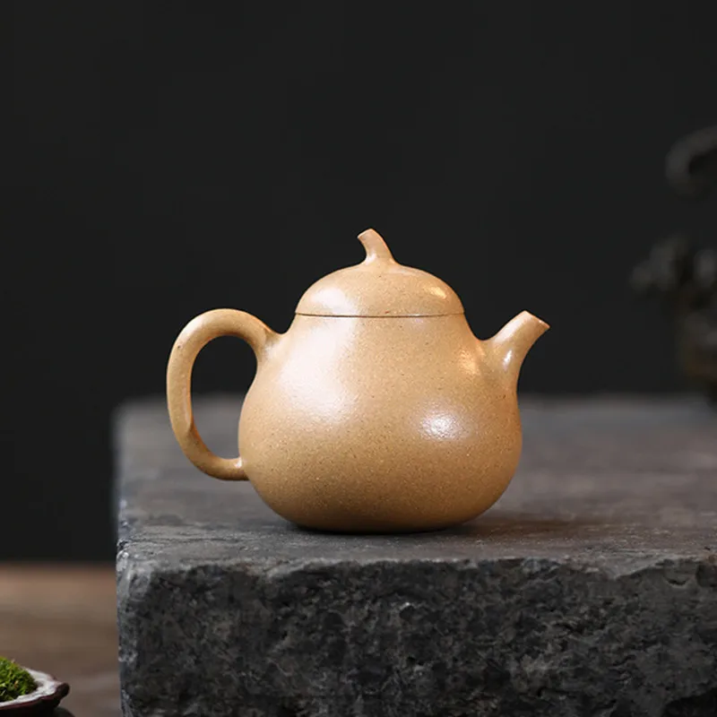 170ml Chinese Yixing Purple Clay Teapots Beauty Kettle Famous Artists HandmadeRaw Ore Section Mud Tea Pot Zisha Tea Set Teaware