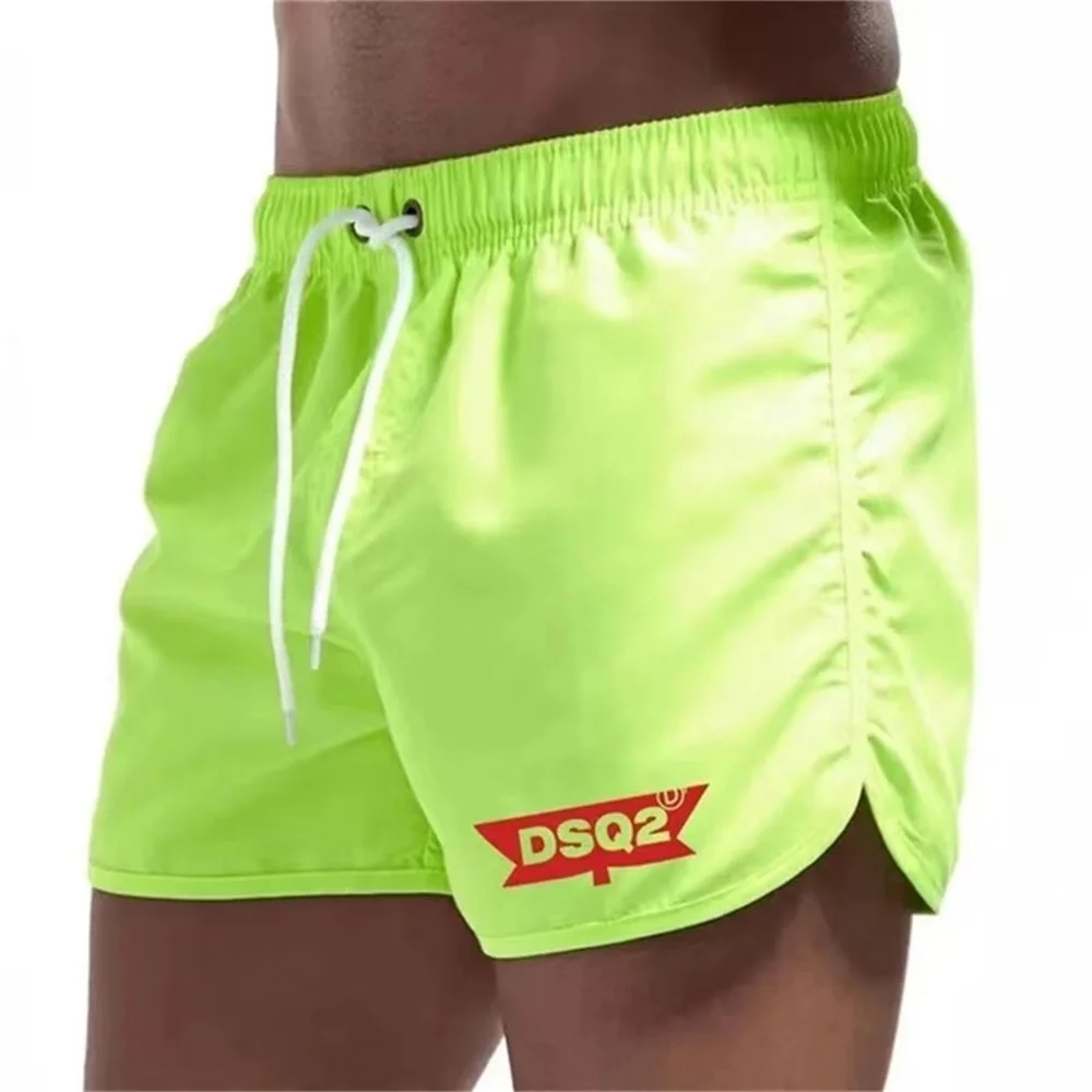 Summer men\'s beach shorts print Quick drying Breathable outdoor fitness jogging sexy shorts casual swimming trunks