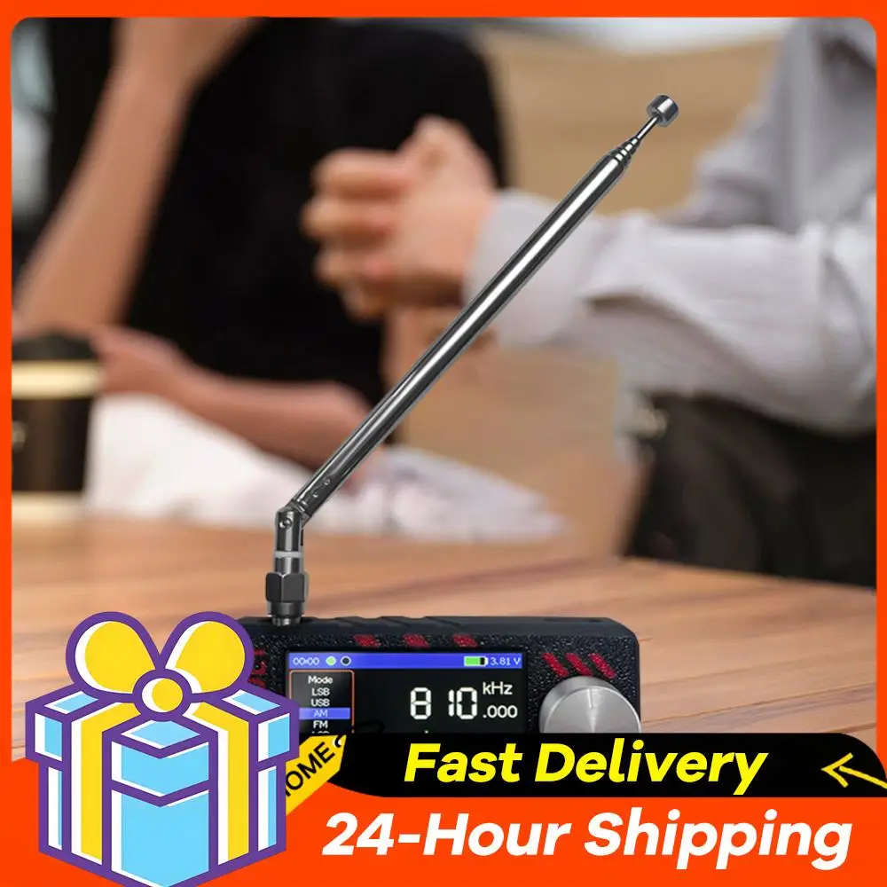 SI4732 LSB USB AM FM FM/AM راديو 1.9 بوصة IPS شاشة راديو جيب صغير HF SW MW VHF راديو DSP راديو #3