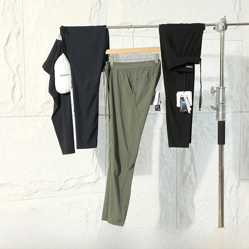 

Cooling Sensation Qui Dry Водонепроницаемые дышащие брюки из кожи UPF50 Мужские повседневные брюки для занятий спортом на открытом воздухе Faionable Urban Sle