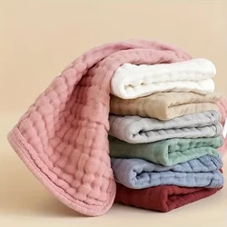 3pcs Muslin Baby Towel Long Burp Cloths Soft Absorbent Cotton Gauze Towel Baby Bib Newborn Feeding Accessories