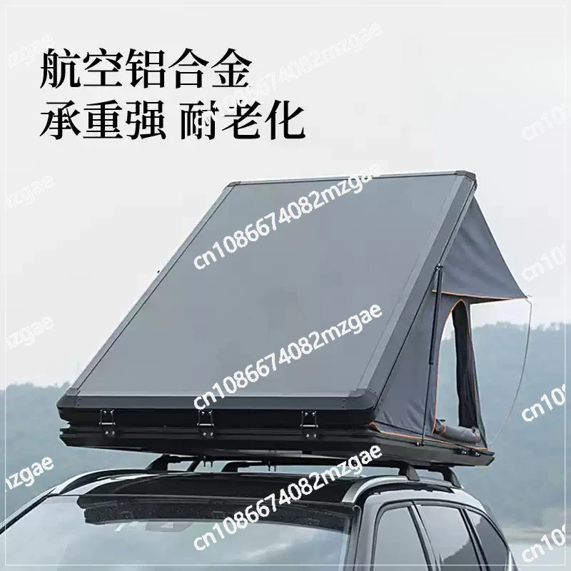 Tent Triangle Roof Tent Folding Hydraulic Automatic Opening Aluminum Alloy Hard Shell Outdoor