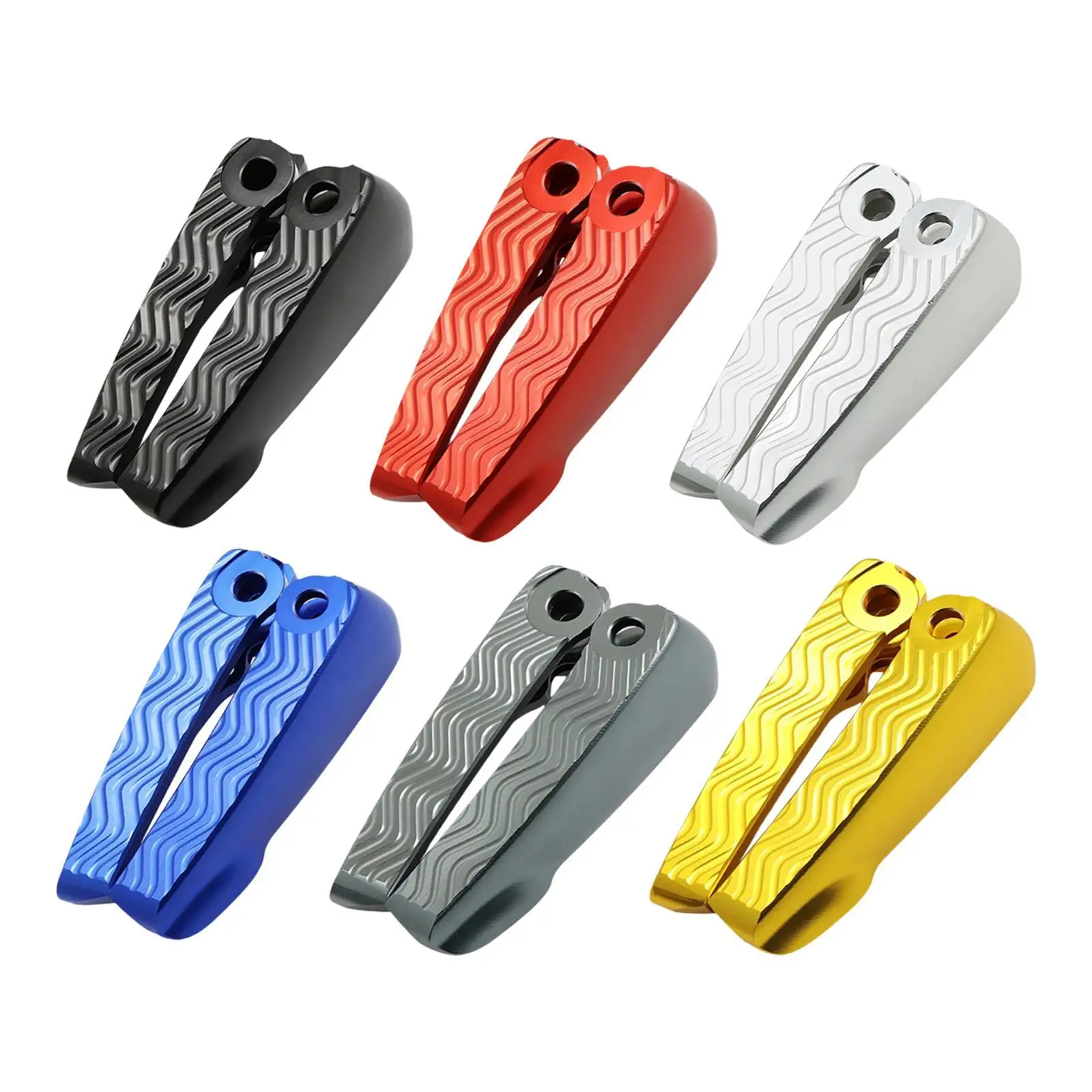 Rear Passenger Footrests Motorcycles Foot Pegs for Vespa GTS 125IE Super GT 125 L Euro 3 GTS 300IE Super Touring Gtv 250