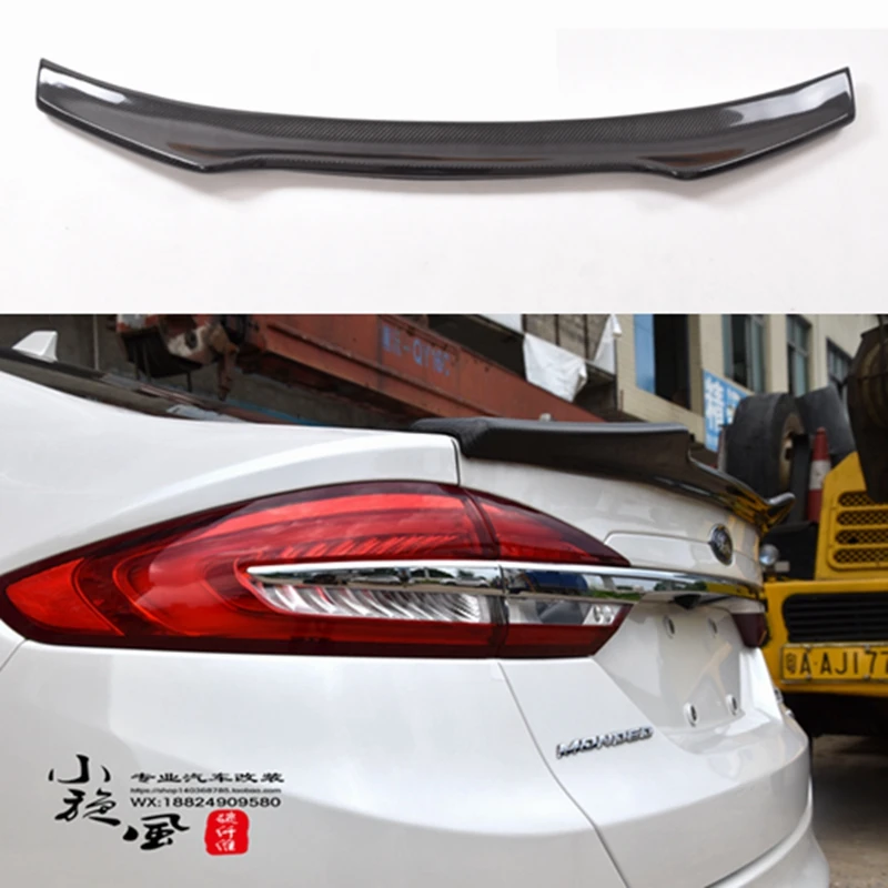 For Ford Mondeo Fusion Auto Accessories New Model 2013 2014 2015 2016 2017 High Quality Carbon Fiber Rear Wing Spoiler