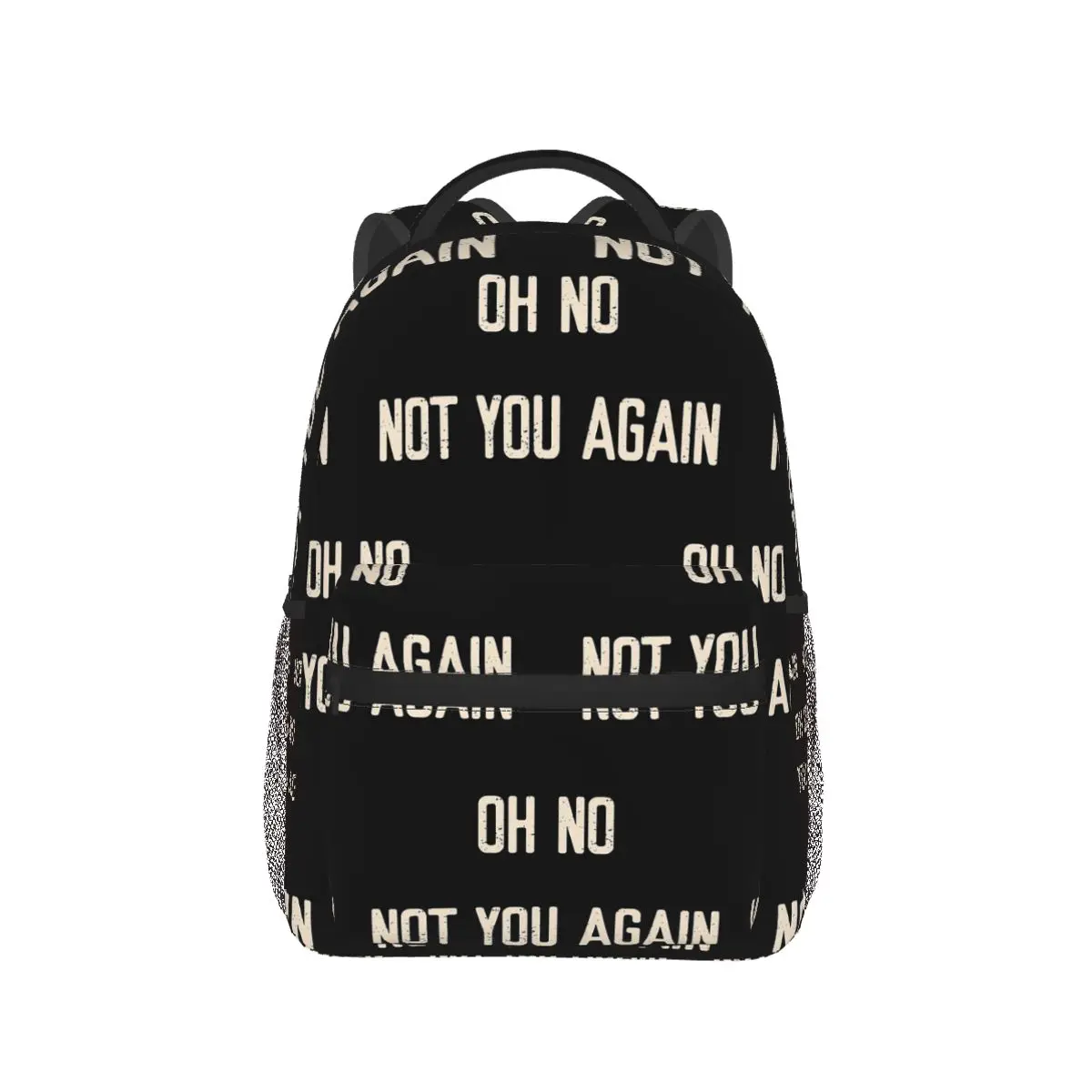 

О нет! Не ты снова! Рюкзак «Добро пожаловать», Лидер продаж, рюкзак большой емкости, детская сумка для книг, школьная сумка, сумки на плечо для мужчин и женщин