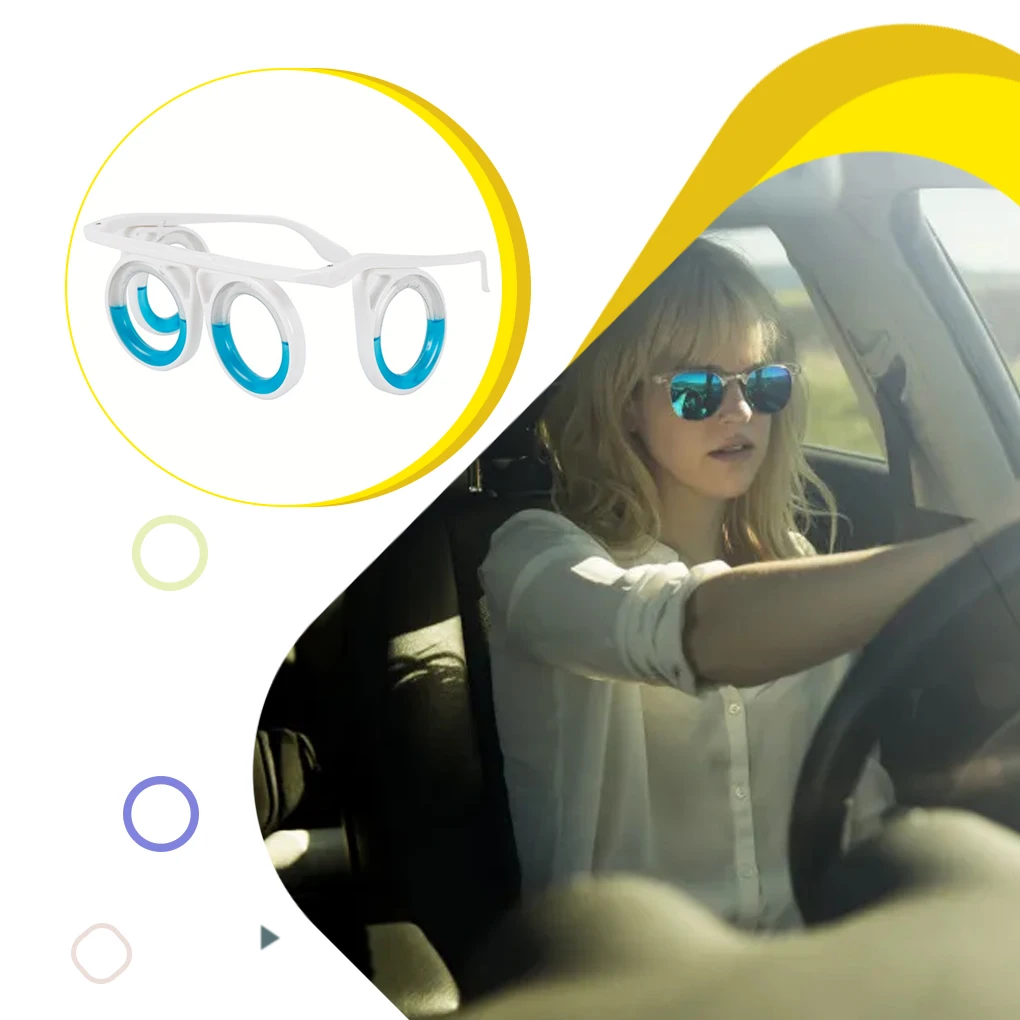 Imagem -04 - Doença de Movimento na Baía com Antimoções Elegantes Óculos de Doença sem Lentes Portátil Dobrável