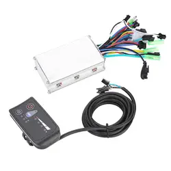 Electric Bike Controller 24V/36V/48V 250/350W Brushless with Display Panel E-scooter Controls