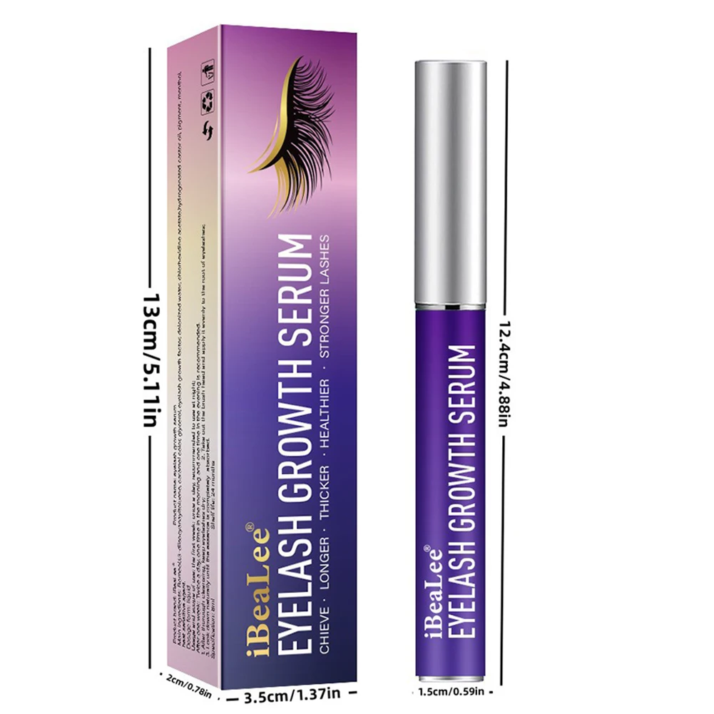 Eyelash Enhancer Liquid ปลอดภัยที่มีประสิทธิภาพ Lashes Strengthening น้ํามัน Mild ส่วนผสม Nourishing Eyelashes Lashes Caring TOOL