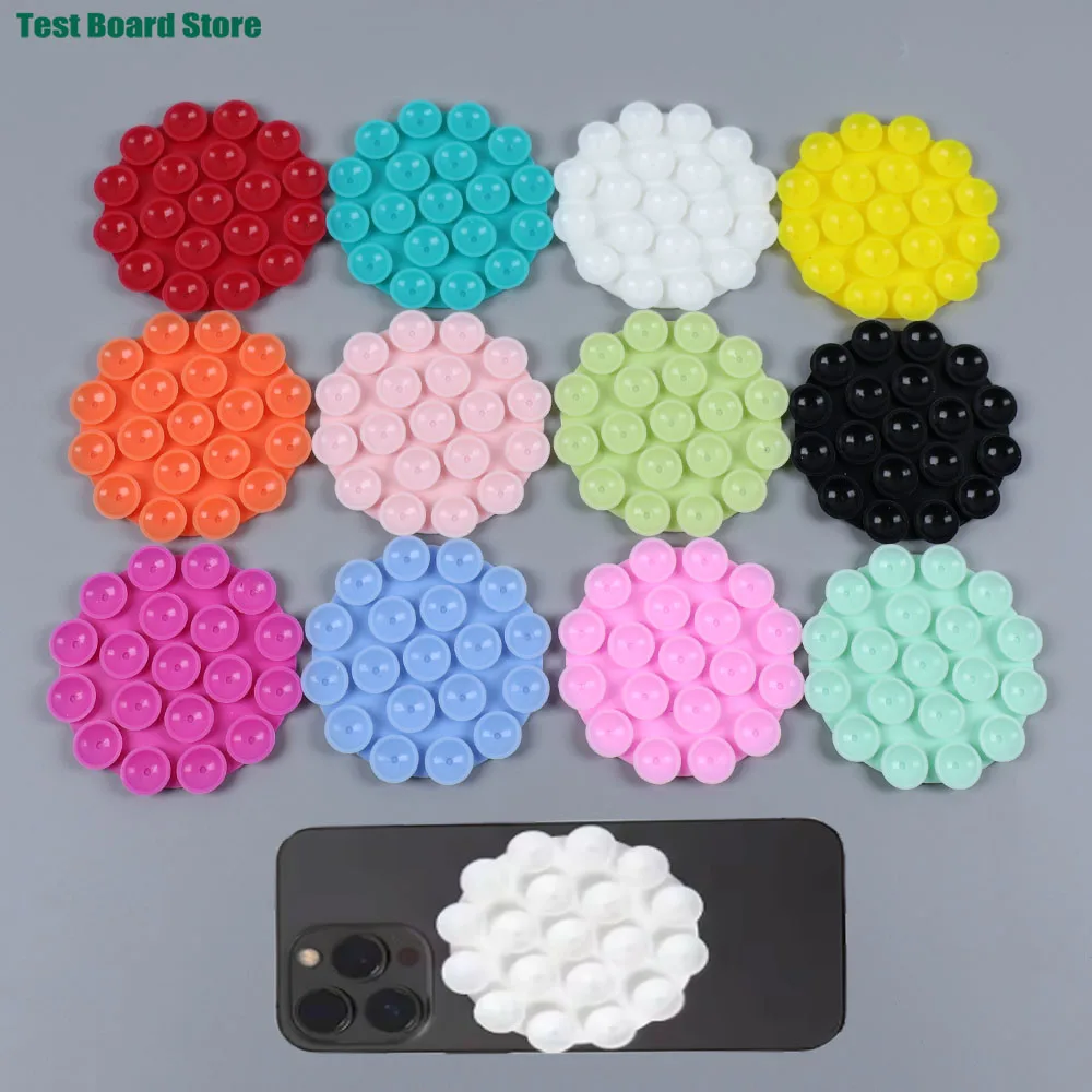 

1pcs Silicone Suction Cup Phone Mount Mini Suction Sticker Mount Car Navigation Bracket Universal Mobile Phones Stand