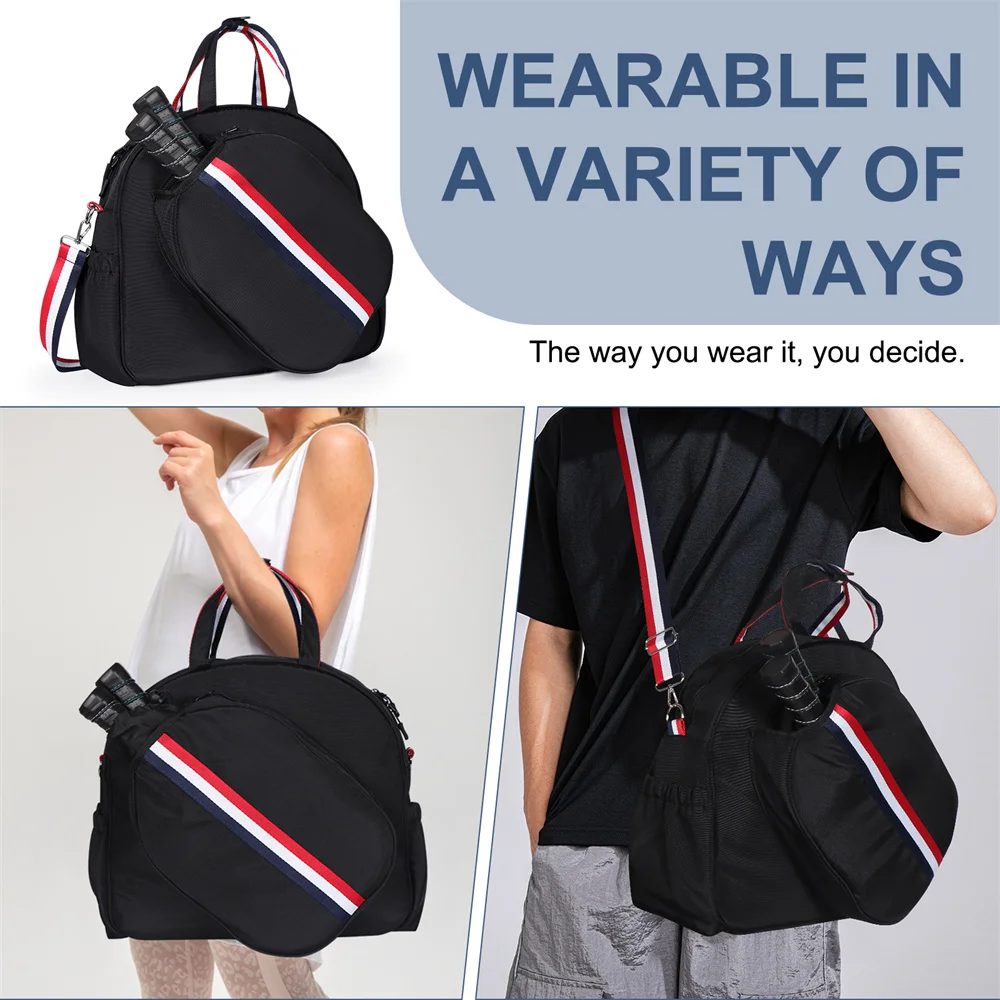 Professional Pickleball Paddle Backpack Large Capacity Adjustable Bag with Dedicated Paddle Storage Comfort Carry for All Gear image 2