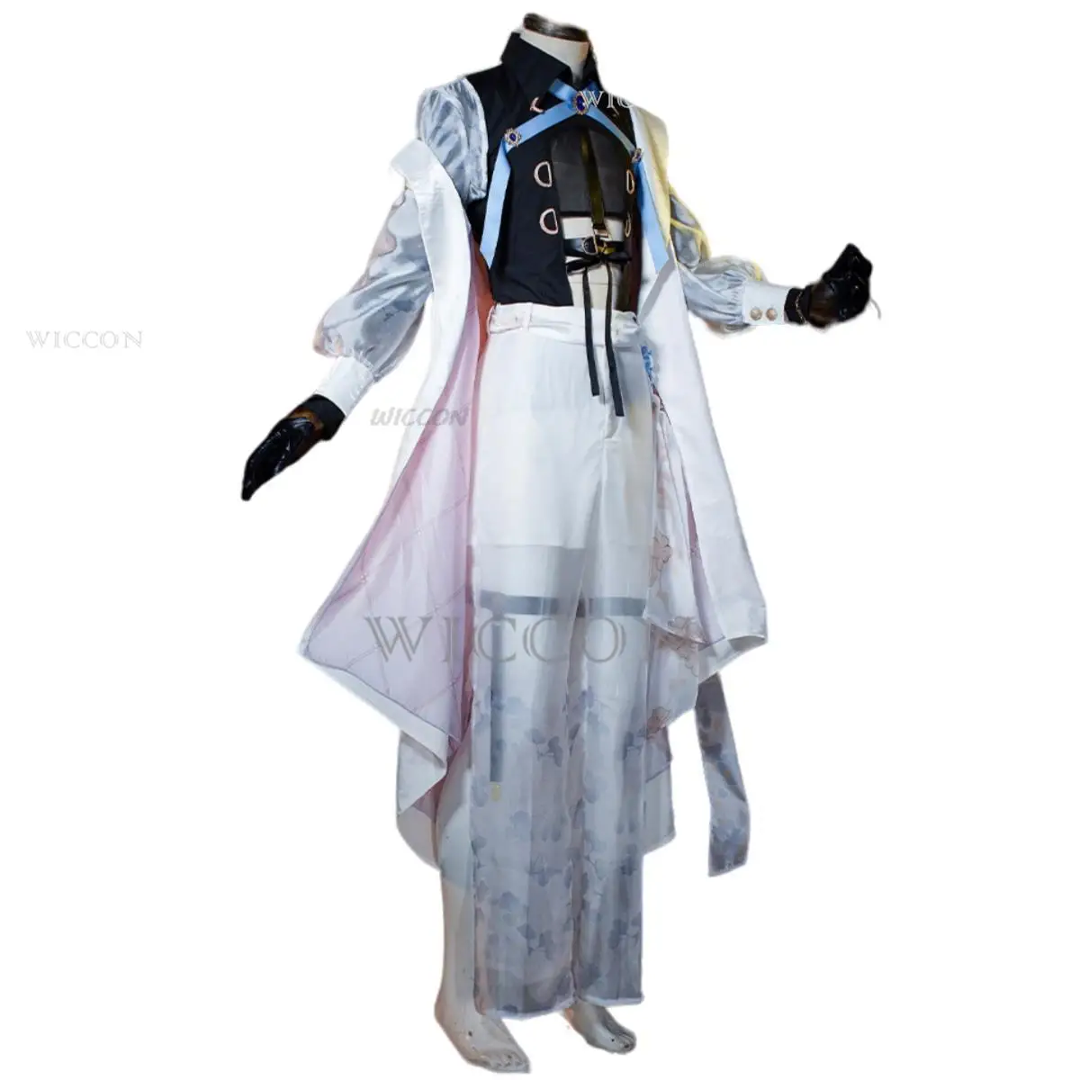 Anime Game Nu: Carnevale Edmond Costume Cosplay Parrucca Uniforme Mantello Set completo Donna adulta Uomo Fantasia Abito da ballo in maschera di