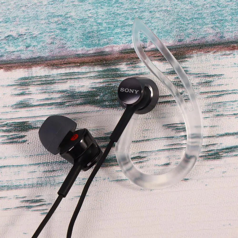 6 مللي متر 7 مللي متر 8 مللي متر 10 مللي متر سيليكون سماعة بلوتوث شفافة مشبك الأذن حلقة كليب الأذن هوك استبدال #2