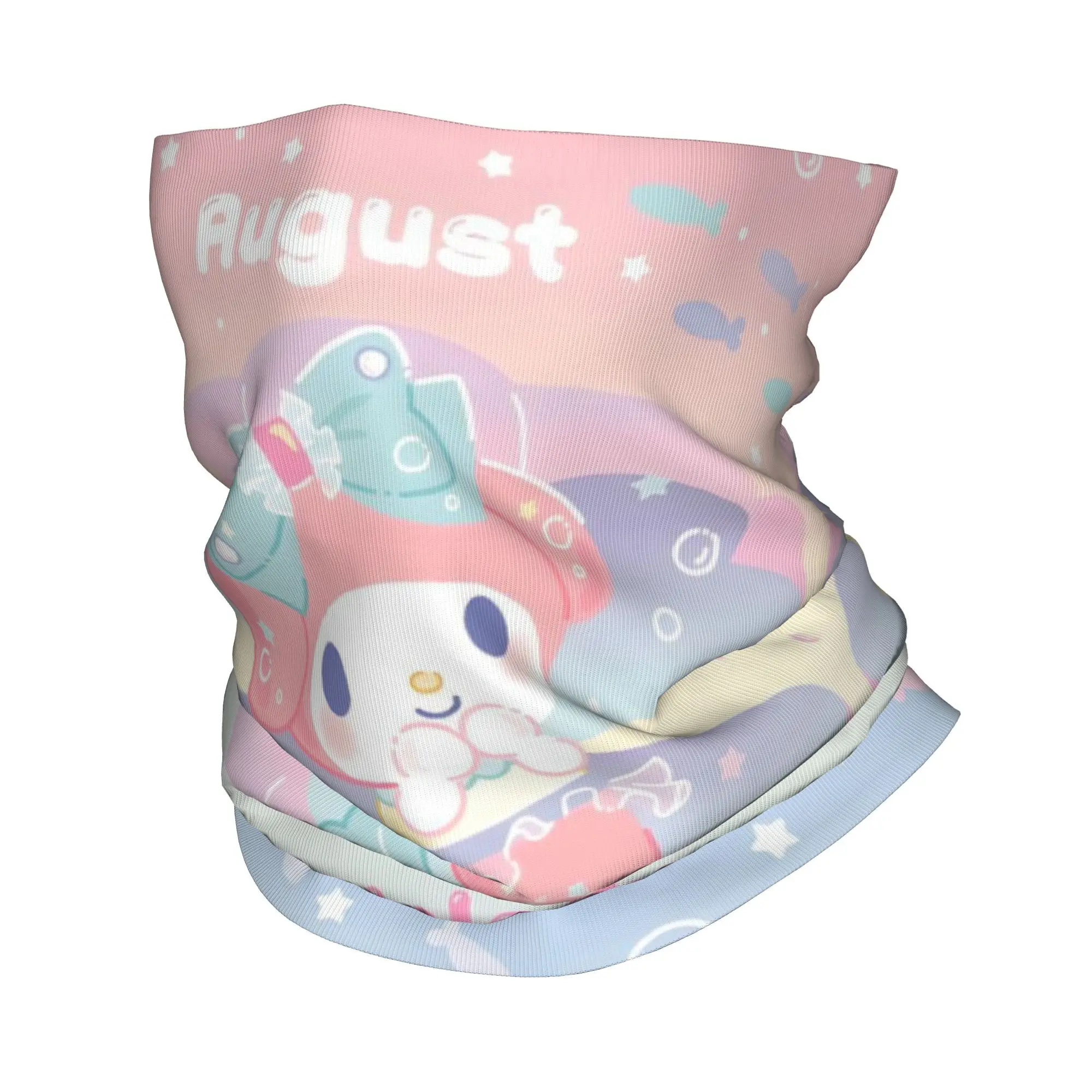 

Custom Melody Cartoon Movie Bandana Neck Gaiter for Ski Running Men Women Wrap Scarf Fashion Film Headband Warmer