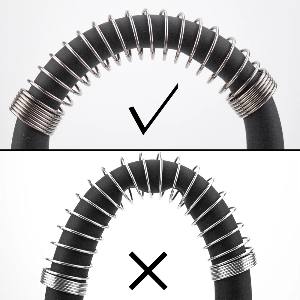 عالية الكثافة النرجيلة خرطوم الربيع الشيشة تشيتشا نارجيل شيشا نارجيل Cachimbas الشيشة انبوب ماء الملحقات