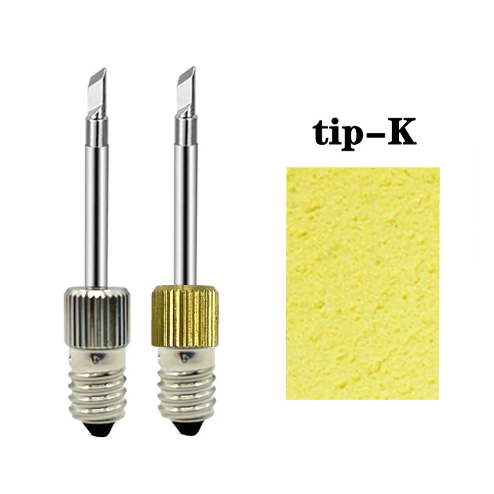 Imagem -05 - Soldagem Usb Ferro de Solda Cabeça Substituições Rosca Solda Ponta Interface Usb b c k tipo para E10