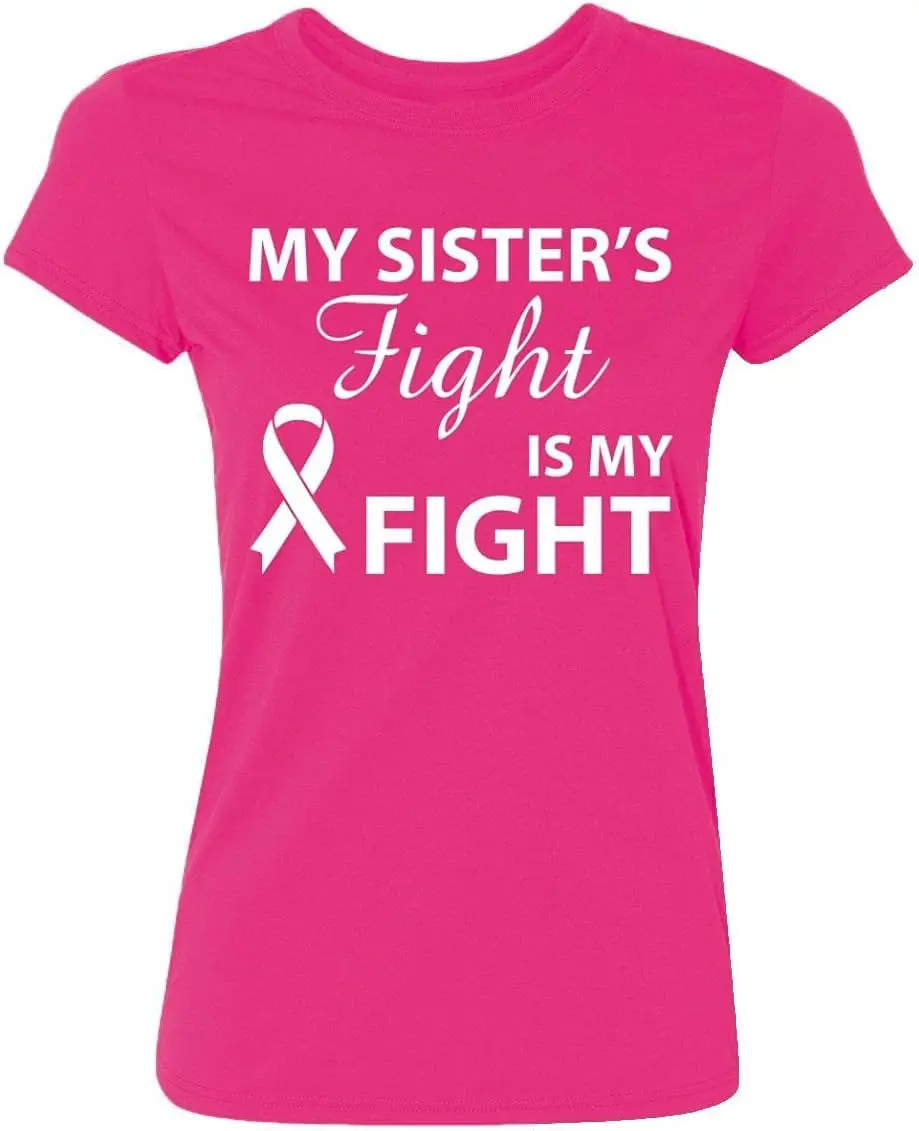 Kropsis My Mom's Fight is My Fight - Breast Cancer Awareness Support Women's T-Shirt