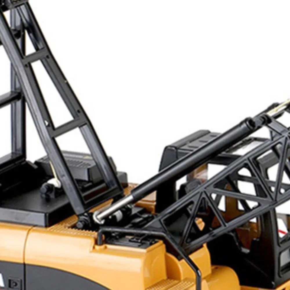 

US Sale HUINA 572 15CH RC 1/14 Construction Crane Truck Tower Excavator Model Car Toy
