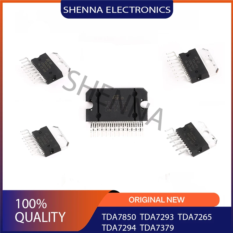 10PCS/Lot   Marking Code TDA7850  TDA7293 7265 7294 7379 Package Specifications  ZIP-25 Amplifier Chip Audio Audio Amplifier