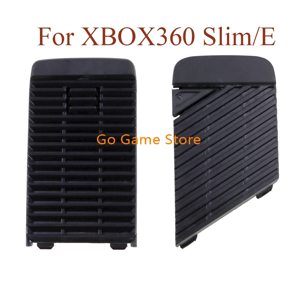 Black HDD cover For Microsoft Xbox 360 S Slim Controller Hard Drive Cover for XBOX 360 E Plastic Case