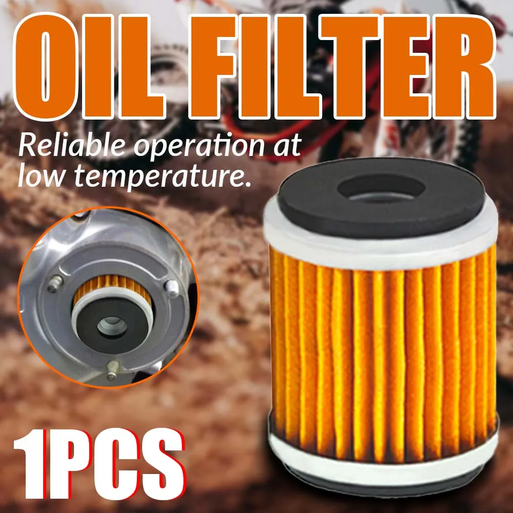 5/10PCS Motorrad-Ölfilter für YFZ450 YFZ450R YFZ450W YFZ450X YZ250F YZ450F WR250F HUSQVARNA TE125 SMS4 125 2007-2013