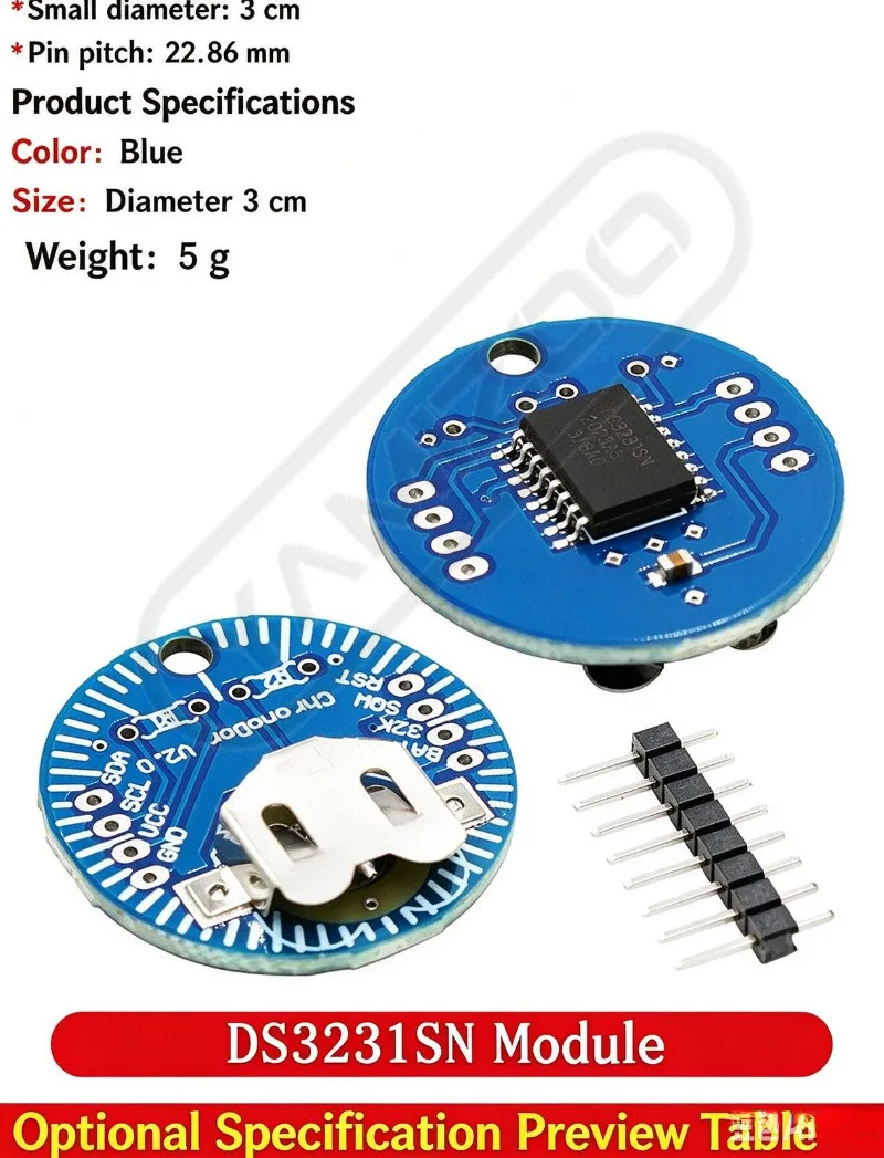Uhrmodul-Serie Raspberry Pi Hochpräzises RTC DS3231 Etc – Detail 13
