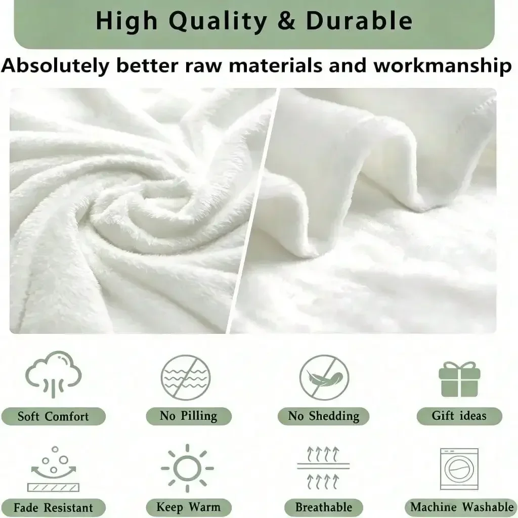High Quality and Durable - No Pilling, No Shedding, and Great Gift Idea!