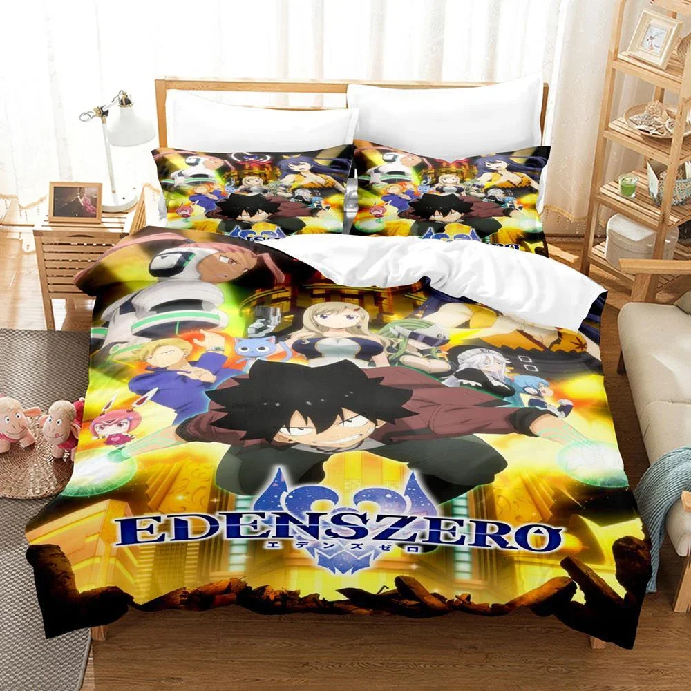 

2024 3D Print Anime Adult Boys Bedding Set Single Double Queen King Size Duvet Cover Bedroom Decor Quilt Cover Pillowcase