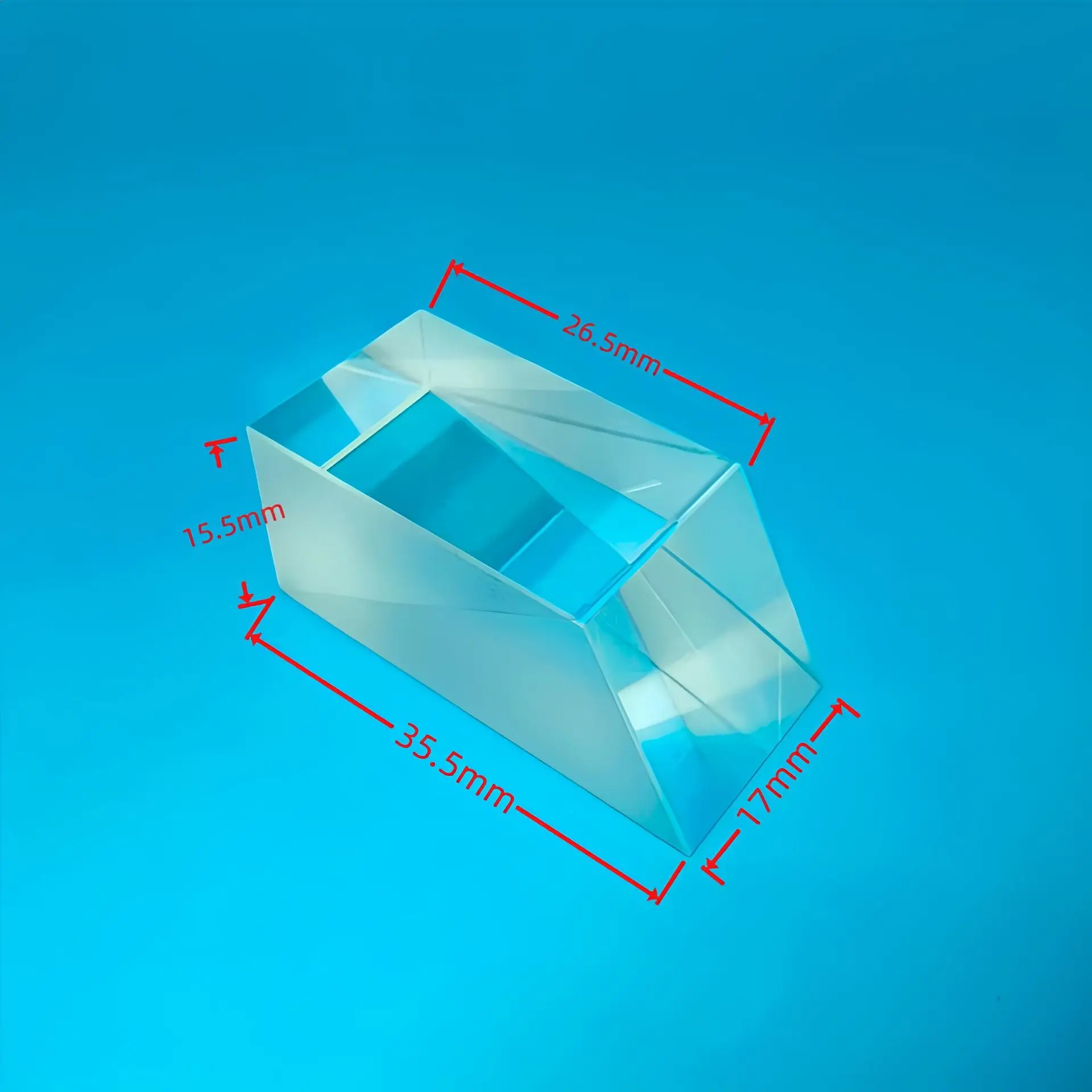 المنشور المجهر ثلاثي العينيات المنشور الأسمنتي فواصل شعاع المجهر المستخدمة في الأدوات البصرية