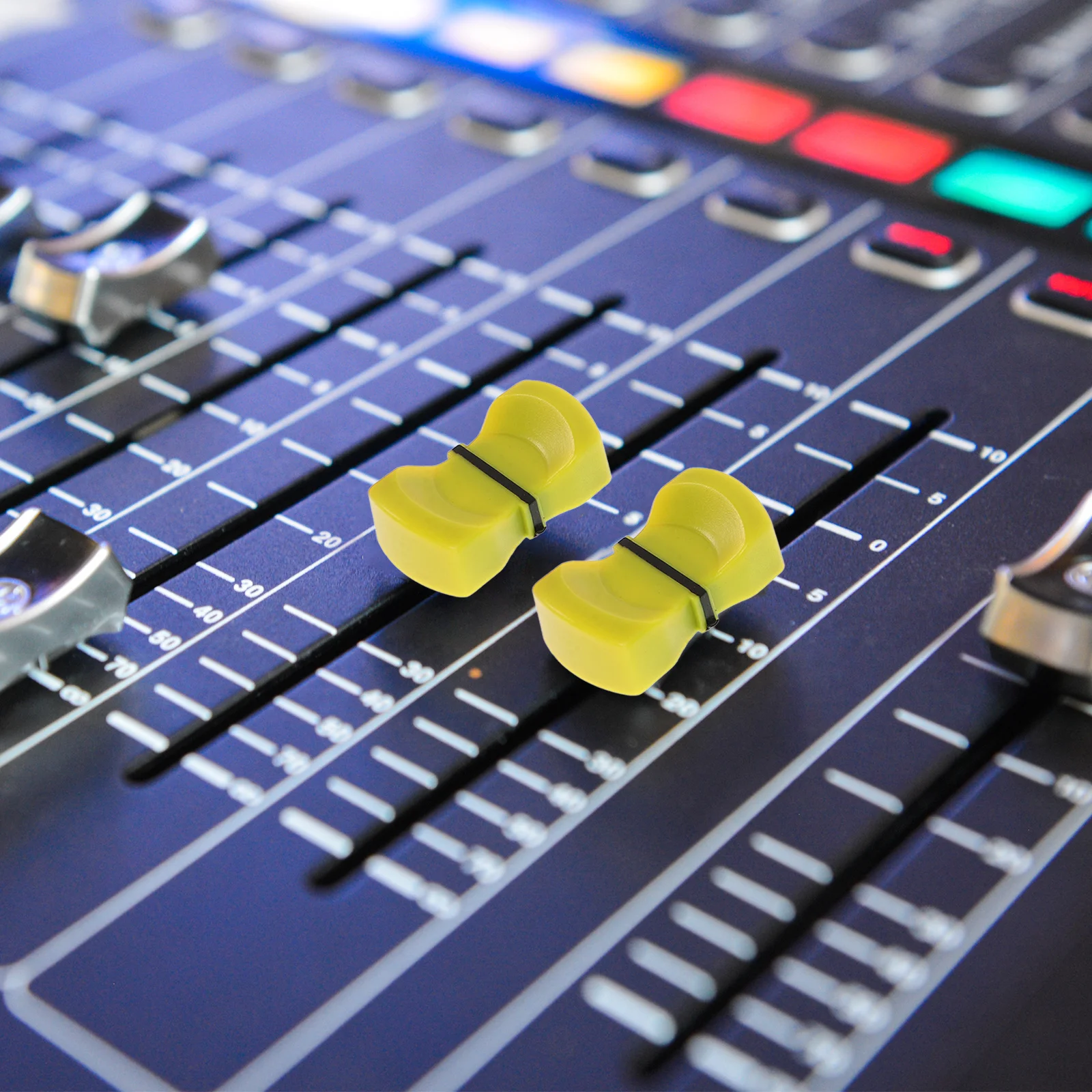 50 قطعة مقابض خلاط منزلق ترويسة تصميم أنيق وبسيط متوافق مع الأجهزة المختلفة وحدة التحكم خلاط مقابض ترويسة المنزلق