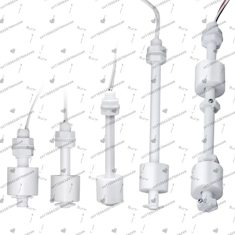 

35MM PP Plastic Float Level Switch, 10W 110V High Low Water Level Sensor with Alarm for Liquid Tank Level Control