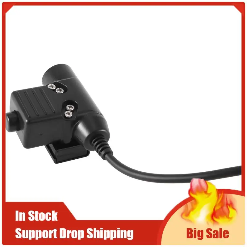 Accesorios de repuesto para conector de interruptor de llave U94 Ptt, compatibles con elementos de 6 pines para walkie-talkie Prc148 Prc152 U329