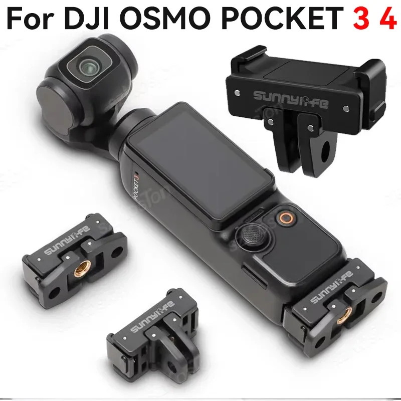 �y�Z�[�����z�N�C�b�N�����[�X�}�E���g�A�_�v�^�[ DJI OSMO Pocket 4 3 �J�����p �܂肽���ݎ������u���P�b�g�O�r�A�_�v�^�[ 1/4�C���`�l�W���t��