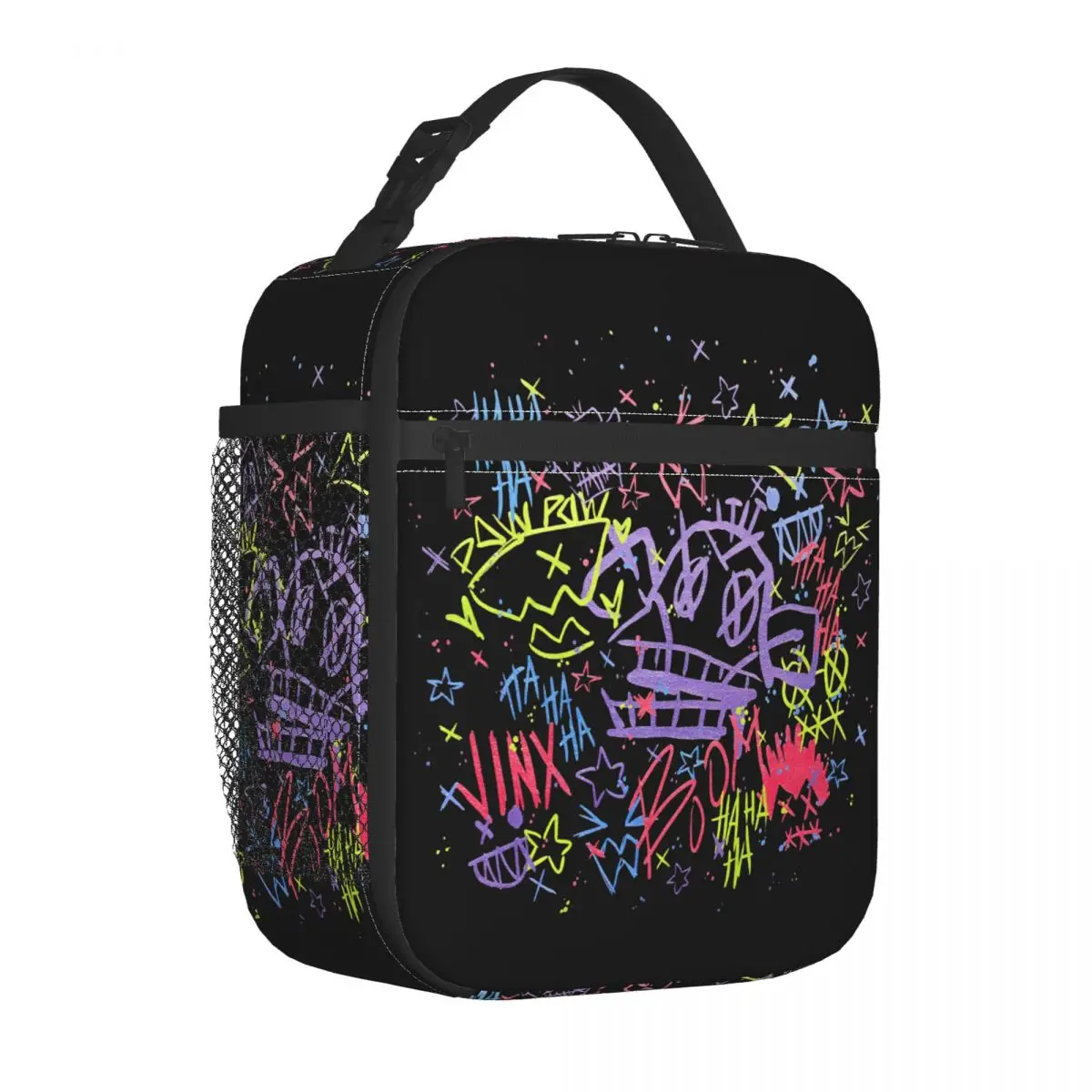 Arcane Jinx Game Thermal Insulated Lunch Bags for Office Portable Food Bag Container Thermal Cooler Lunch Box